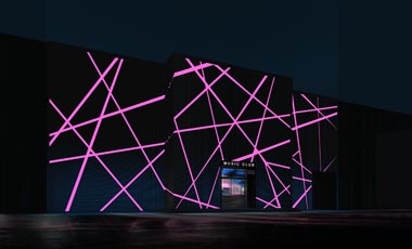 維納斯主題音樂會所外觀設(shè)計效果圖