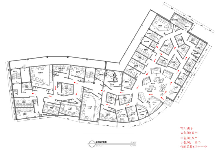 暢歌量販?zhǔn)絢tv-KTV平面圖設(shè)計(jì)