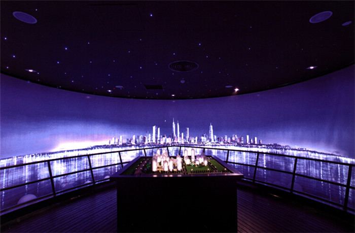 天津濱海萬科中心銷售會所設計