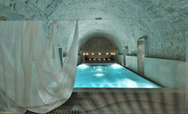 室內(nèi)溫泉泡池