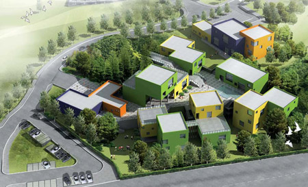 鄭州西亞斯國際幼兒園設(shè)計(jì)效果圖 鄭州西亞斯國際幼兒園設(shè)計(jì)效果圖