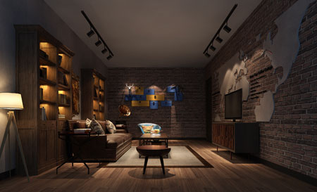 鄭州咖啡陪你特色咖啡廳設(shè)計(jì)案例