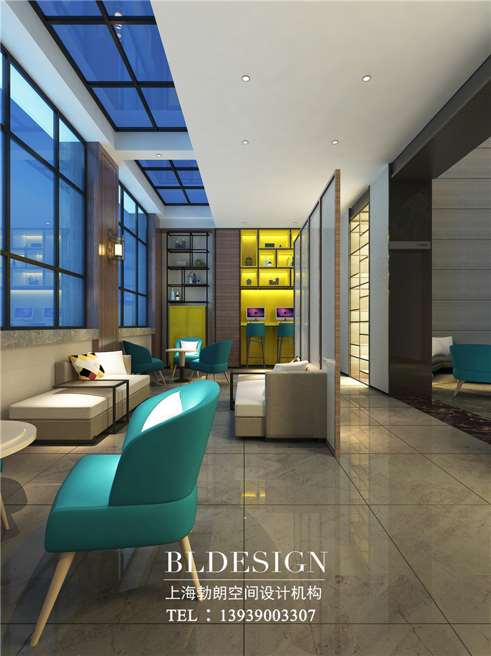 開封安石文化精品酒店大堂吧裝修設(shè)計案例