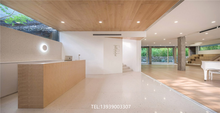 鄉(xiāng)村自建房改造成民宿  GEEMU積木酒店大堂設(shè)計(jì)方案