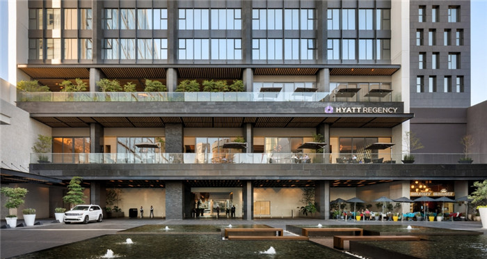 原木風(fēng)商務(wù)酒店設(shè)計(jì)  Andares凱悅酒店及公寓設(shè)計(jì)