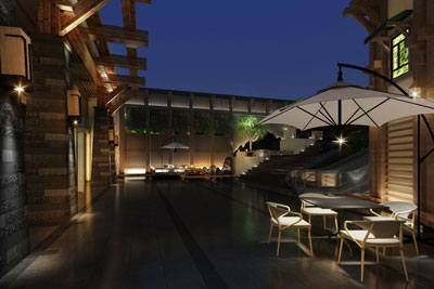 唐都汗蒸廣場(chǎng)設(shè)計(jì)