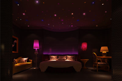 駐馬店蘭澤水舍情侶主題酒店客房設計方案