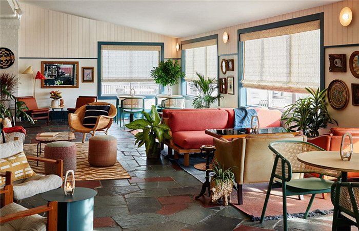 美國The Wayfinder Hotel復(fù)古風(fēng)酒店翻新改造設(shè)計(jì)