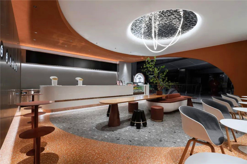 CoCo都可奶茶九江九方店門店設(shè)計