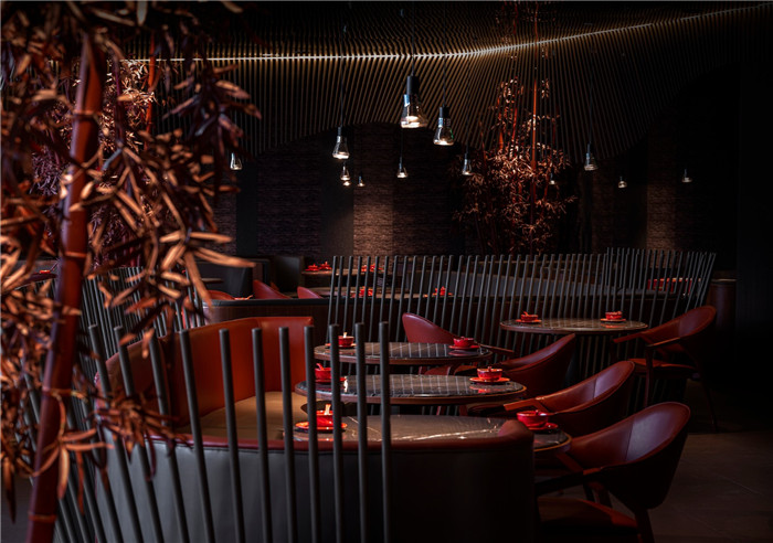 新式湖南菜餐廳  湘愛特色創(chuàng)意餐飲設(shè)計(jì)案例