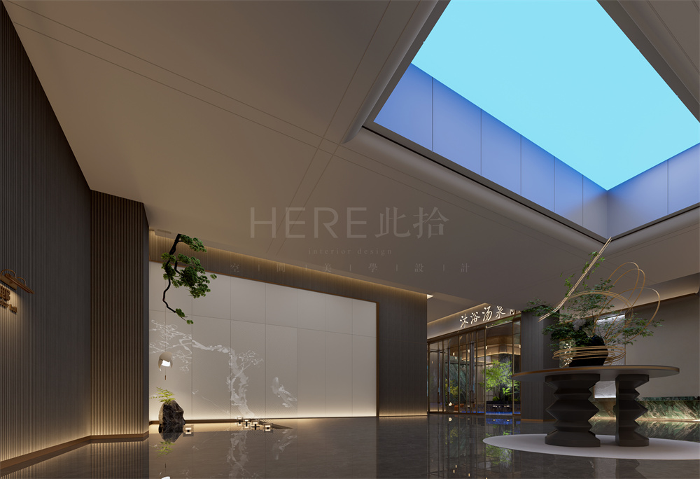 邯鄲水鏡湯泉·足道會(huì)所裝修設(shè)計(jì)方案